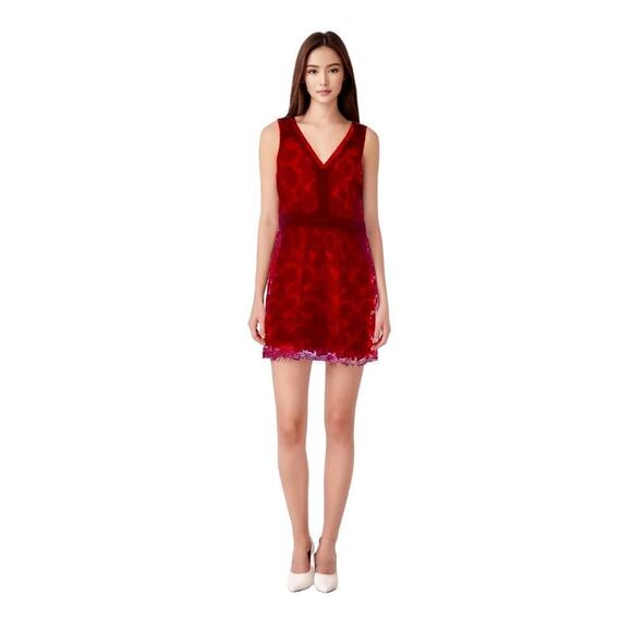 Soieblu Emotions Crochet Dress in Red - EUC - Picture 2 of 12